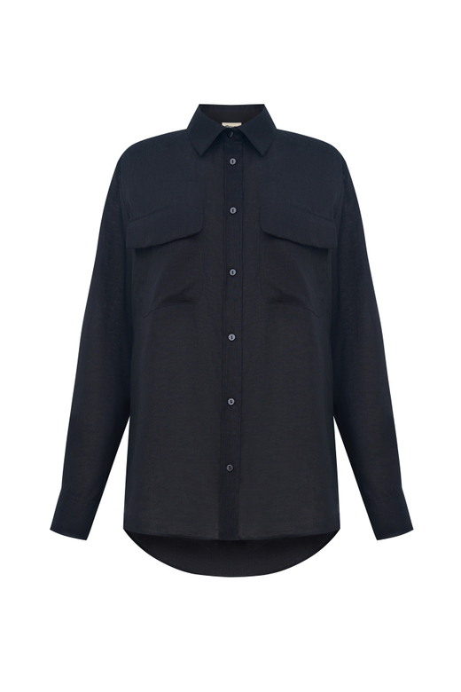 Льняная рубашка