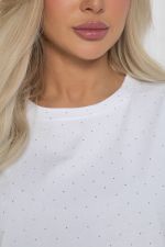 Блуза Альба (белая) Б12602-20 LT Collection