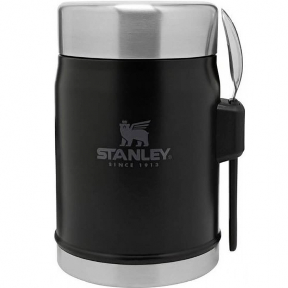 Термос для еды STANLEY Classic (0.4 литра, черный)