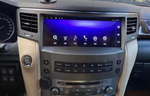 Магнитола для Lexus LX570 2007-2015 - Carmedia ZH-L1209 монитор 12.3" на Android 12, 8Гб+128Гб, CarPlay, 4G SIM-слот