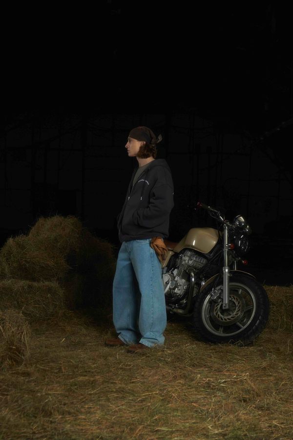Джинсы Pastoral Wide Light denim голубые - фото 5
