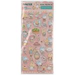 Наклейки декоративные "Милые животные", 17,5х9 см, ассорти 6 видов, FUNSTER (ФАНСТЕР), 6666081