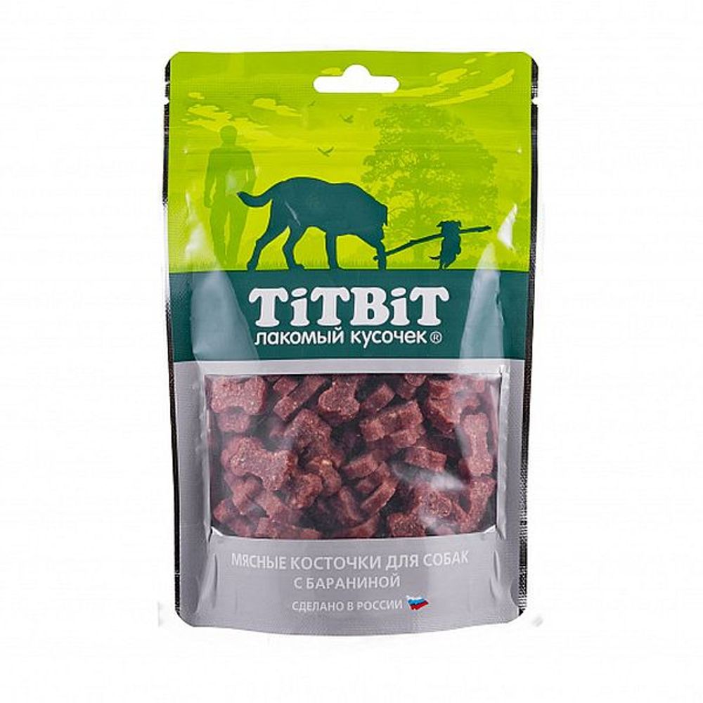 Косточки мясные для собак с бараниной 012918 (Titbit) Косточки мясные для собак с бараниной 012918 (Titbit)
