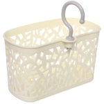 Органайзер подвесной «БИСКОТТИ», цвет дымчатый белый, 18*9*17см