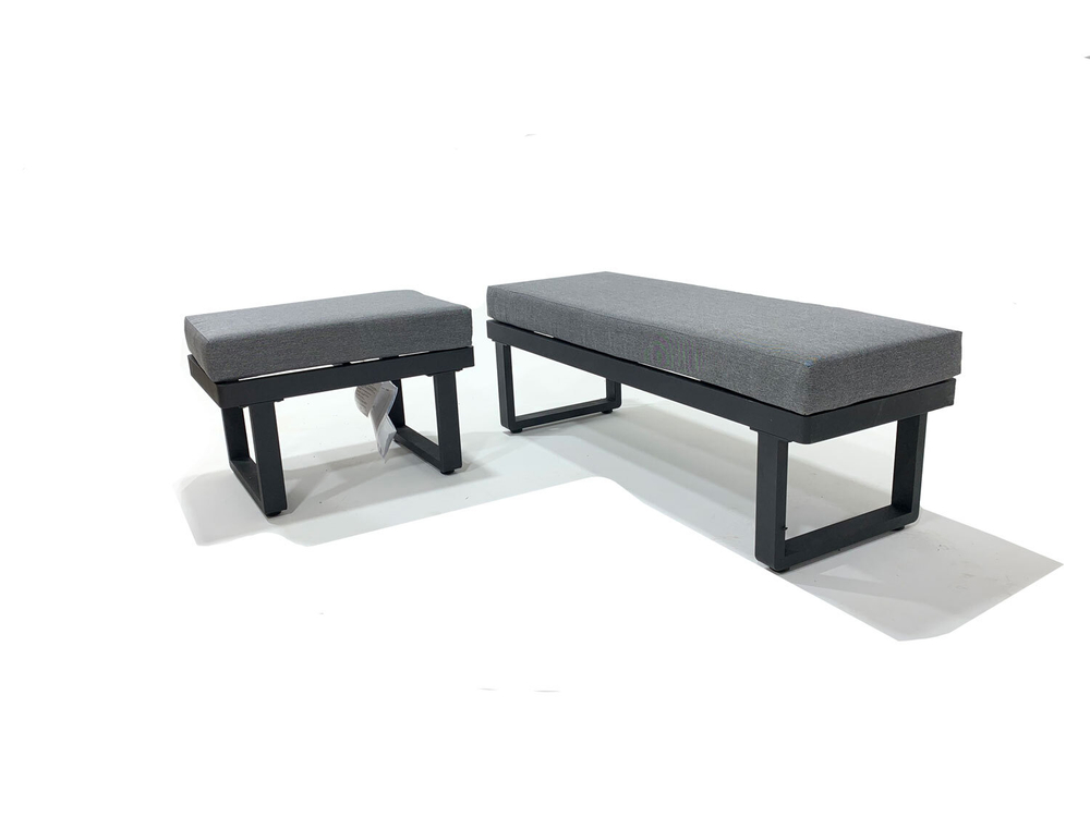 Набор оттоманок из алюминия ТОПА