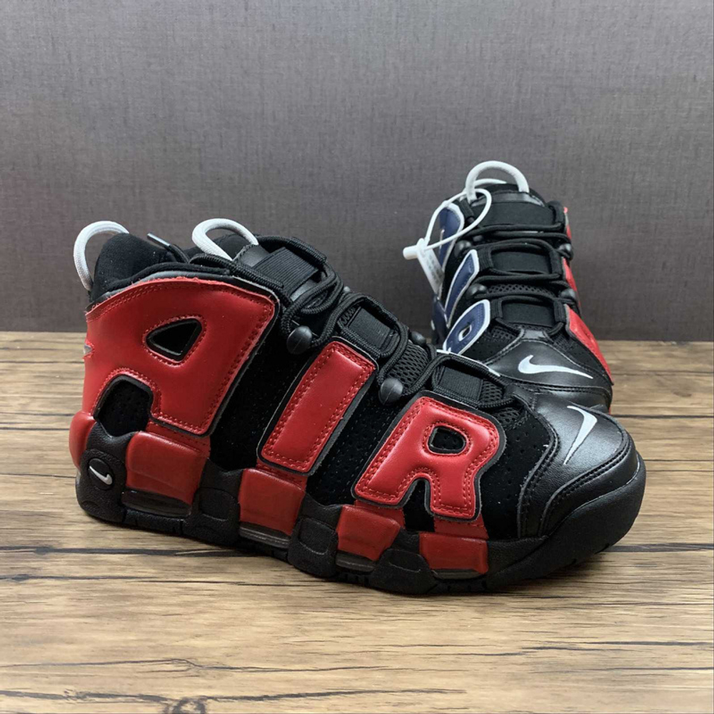 Nike Air More Uptempo Alternates Split Navy Red