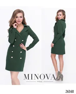 Платье 8595-хаки Minova