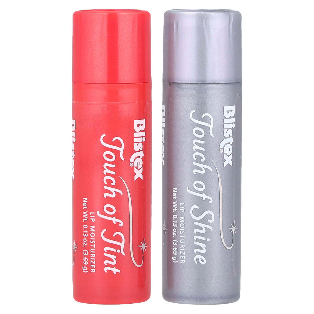 Blistex, Lip Expression, увлажняющий крем для губ, для сияния/оттенка, 2 стика по 3,69 г (0,13 унции)