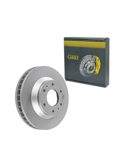 Диск тормозной передний с покрытием CHEVROLET TRAILBLAZER/GMC ENVOY 2002-2005 GANZ GIJ10489