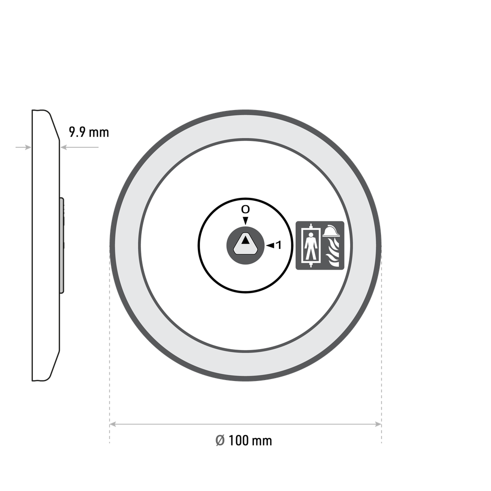 Пост -переключатель UFO UF140Т GENEMEK.