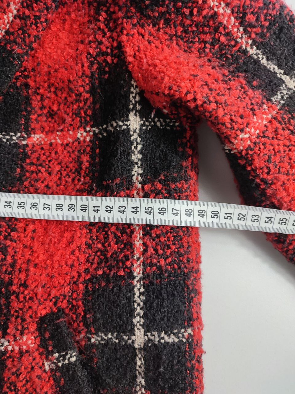 Пальто Calliope с шерстью в клетку 42 размер