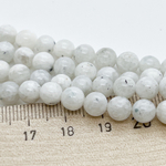 Лунный камень (сорт Б), размер 6,4-6,6 мм, цена за 30-31 шт (1/2 нити)