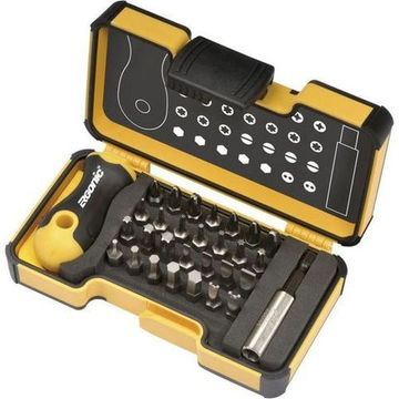 Набор бит SL PH PZ HEX TХ Felo с рукояткой Ergonic и битодержателем 30 предметов 02073006