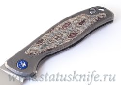 Нож Широгоров Флиппер 95 NL Python Элмаксфотография - 5