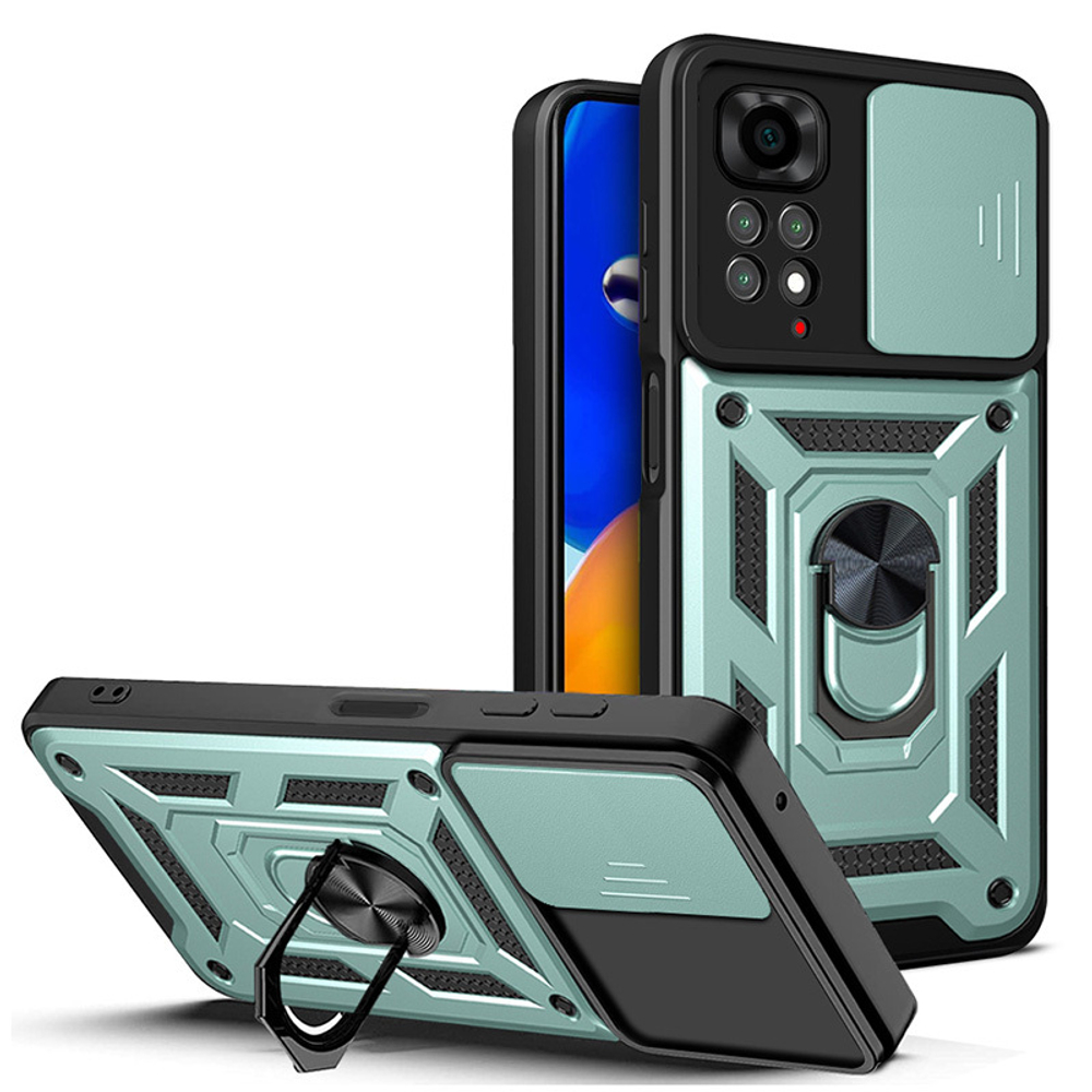 Чехол с кольцом Bumper Case для Xiaomi Redmi Note 11 / 11S