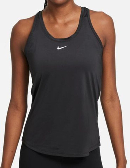 Женский топ теннисный Nike Dri-Fit One Slim Tank W - черный