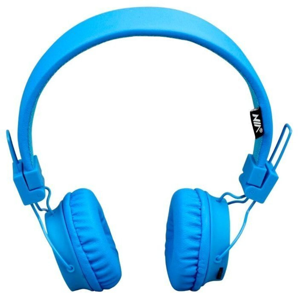 Наушник Nia-1682 с miсroSD player синий