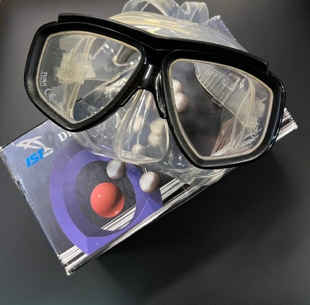 Маска подводная IST с диоптриями