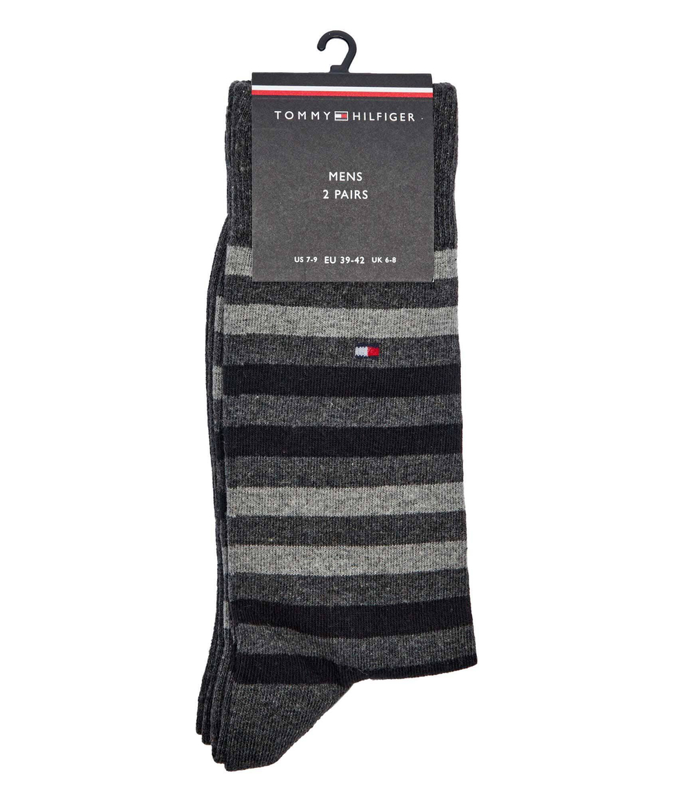 носки 2 пары Tommy Hilfiger - серый(472001001)
