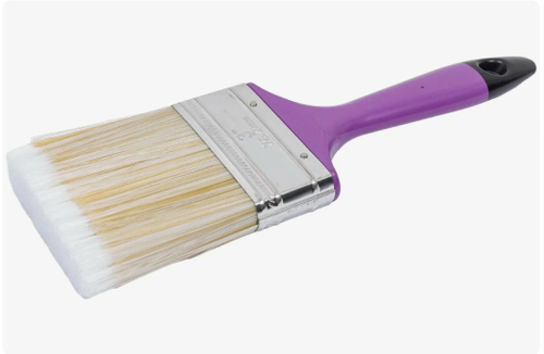 Кисть плоская искусств щетина №3/75 мм