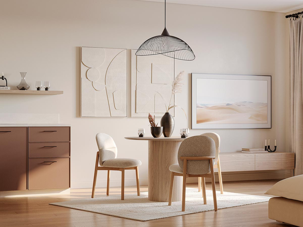 Панно декоративное с эффектом 3d minimalism bubble, 70х100 см