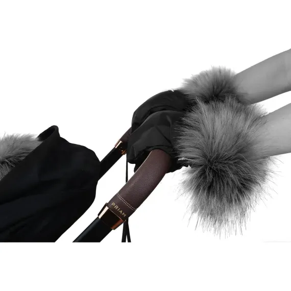 Муфта рукавички CottonMoose Handmuff Shine Mittens Silver