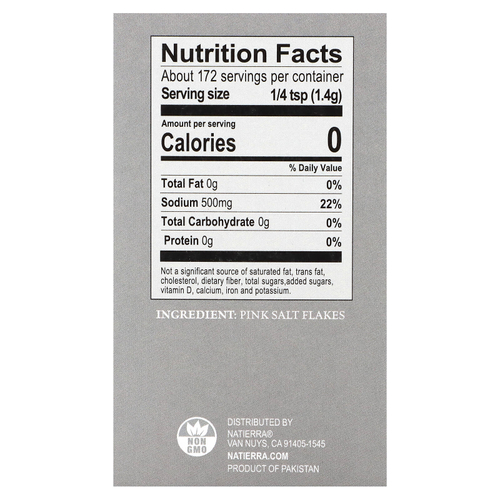 Himalania, розовая соль в хлопьях, 241 г (8,5 унции)