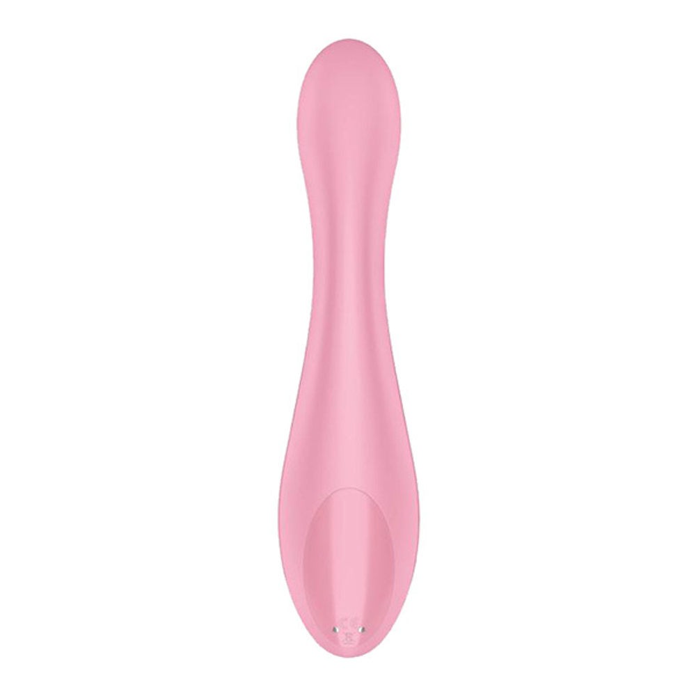 Розовый вибромассажер 19см Satisfyer G-Force 4048628