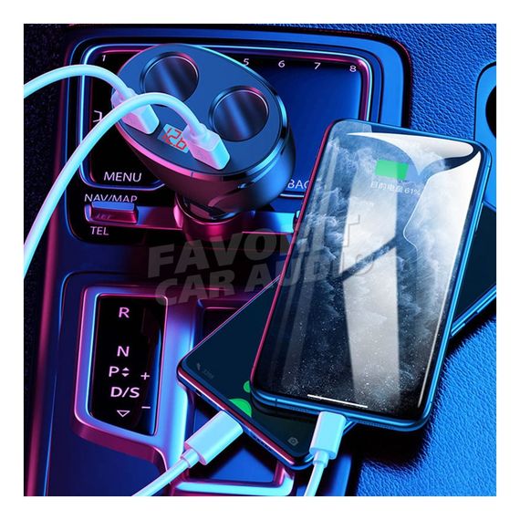 АЗУ 2USB Usams US-CC099 1000mA 2400mA пластик чёрный