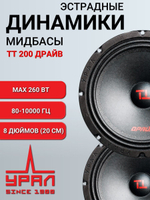 автомобильные эстрадные колонки Урал ТТ 200 Драйв 20см ()