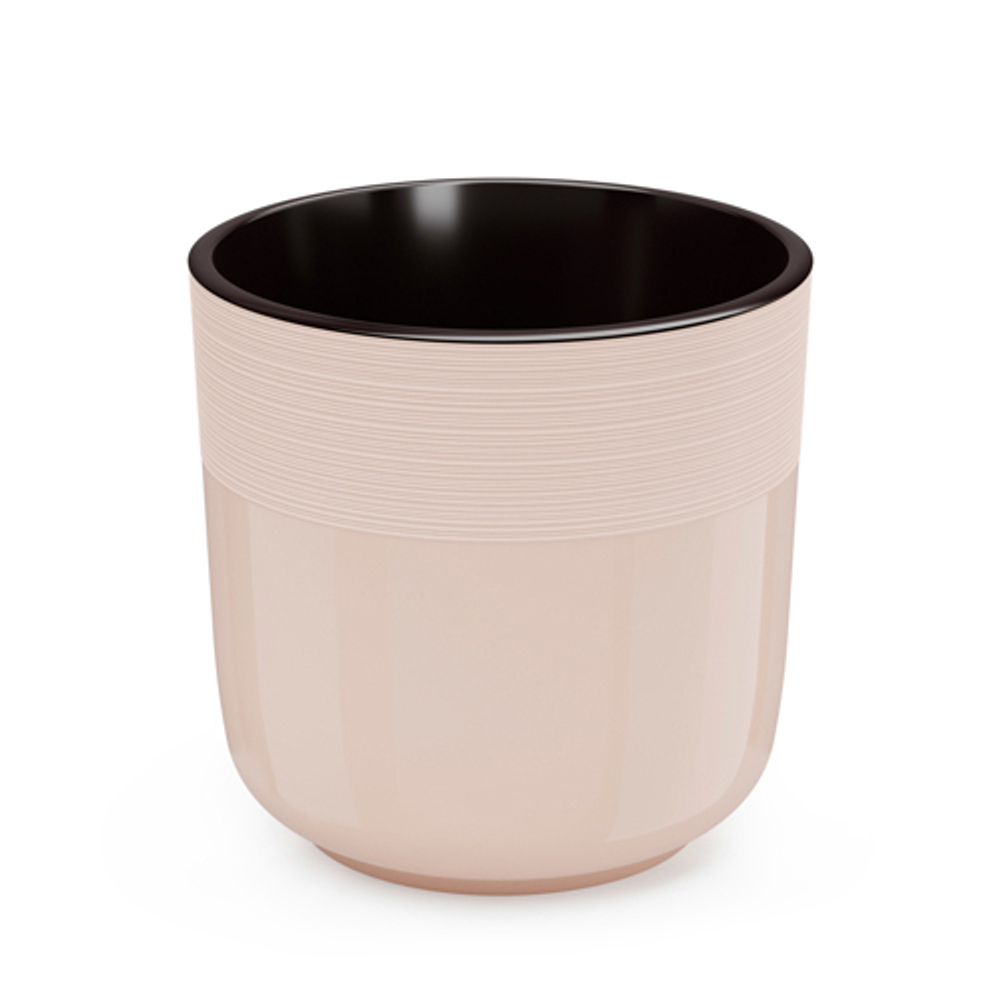 Горшок цветочный Линель 2,7л двойной белый М8699