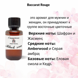 Prof-Royal отдушка парфюмерная Black 100 для свечей, мыла и диффузоров, 50 мл