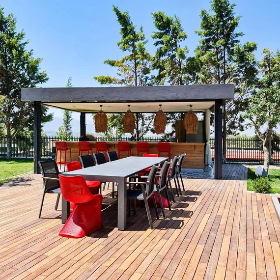 Уличный стул Pacific черный