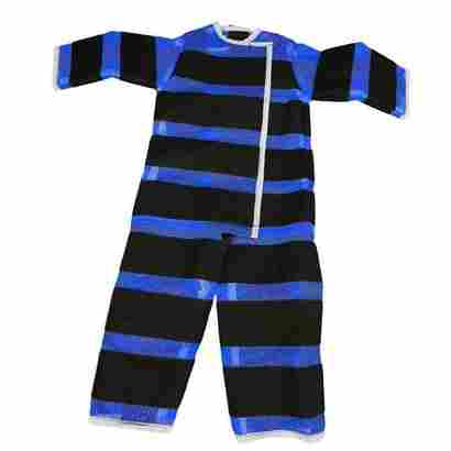Липучий костюм синий, размер М, для роста 1.3м-1.55 м