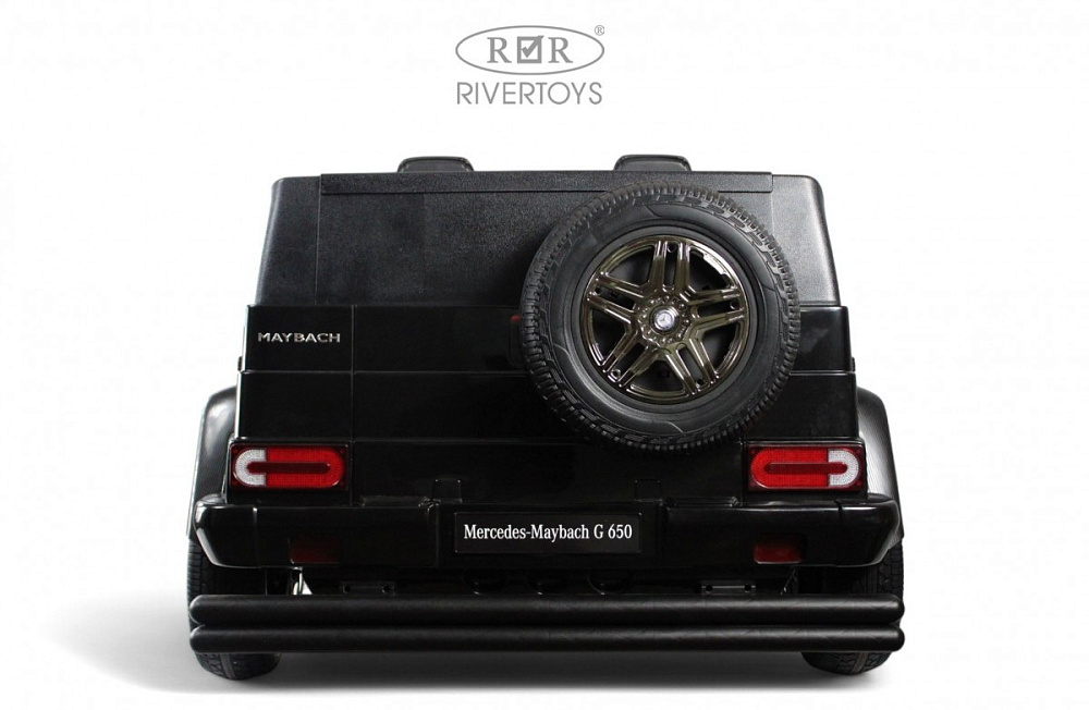 Детский электромобиль RiverToys Mercedes-Maybach G650 Landaulet M999MM BLACK/черный