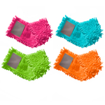 Запаска для швабры York "Salsa", 39х9 см, микрофибра, ворс 2 см, карманы