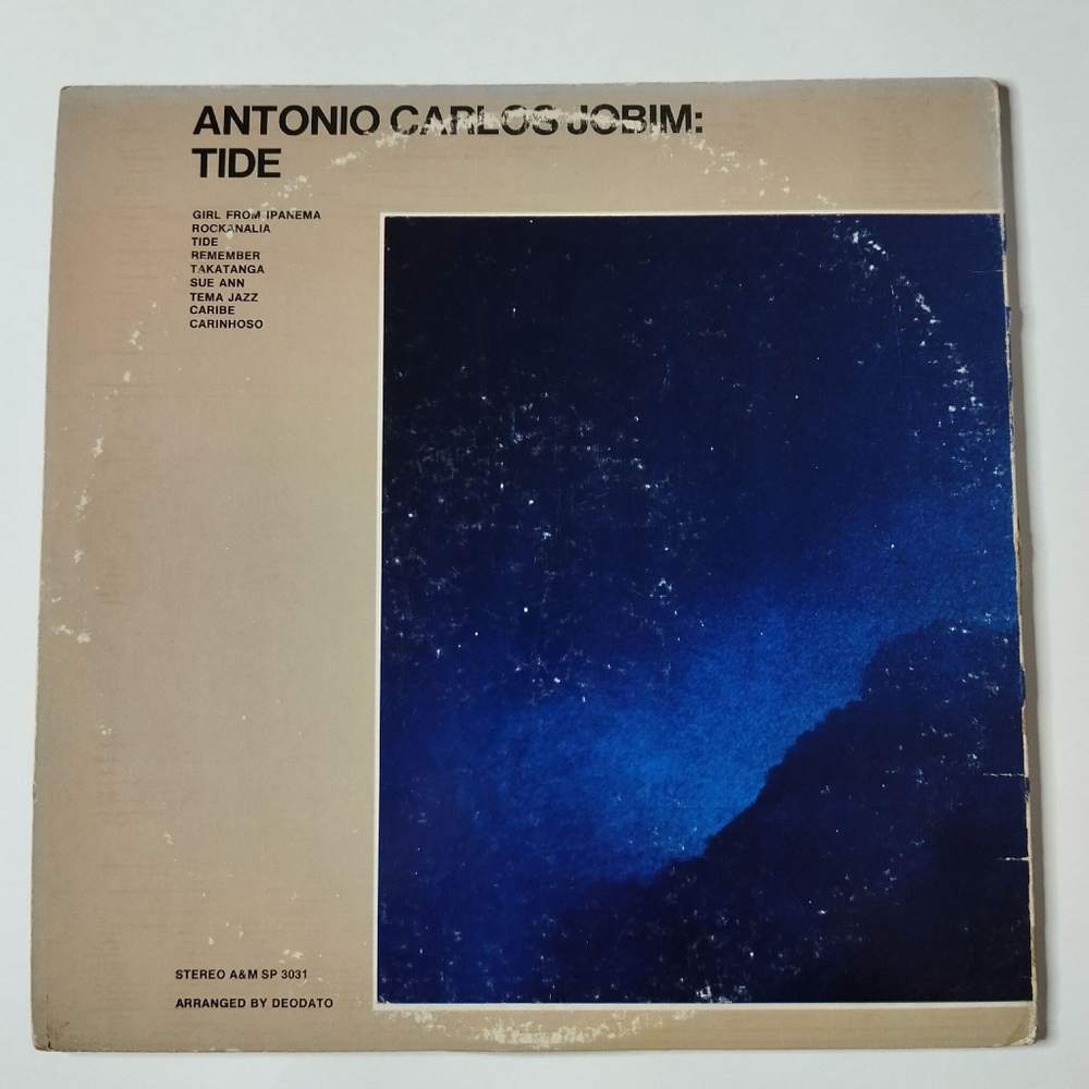 Винтажная виниловая пластинка LP Antonio Carlos Jobim Tide (USA 1970)