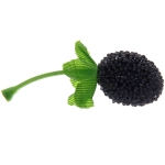Муляж «Ягодки черные» 50шт в сетке