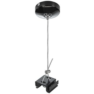 Подвес для однофазного и трехфазного шинопровода 504177 черный Barra Lightstar
