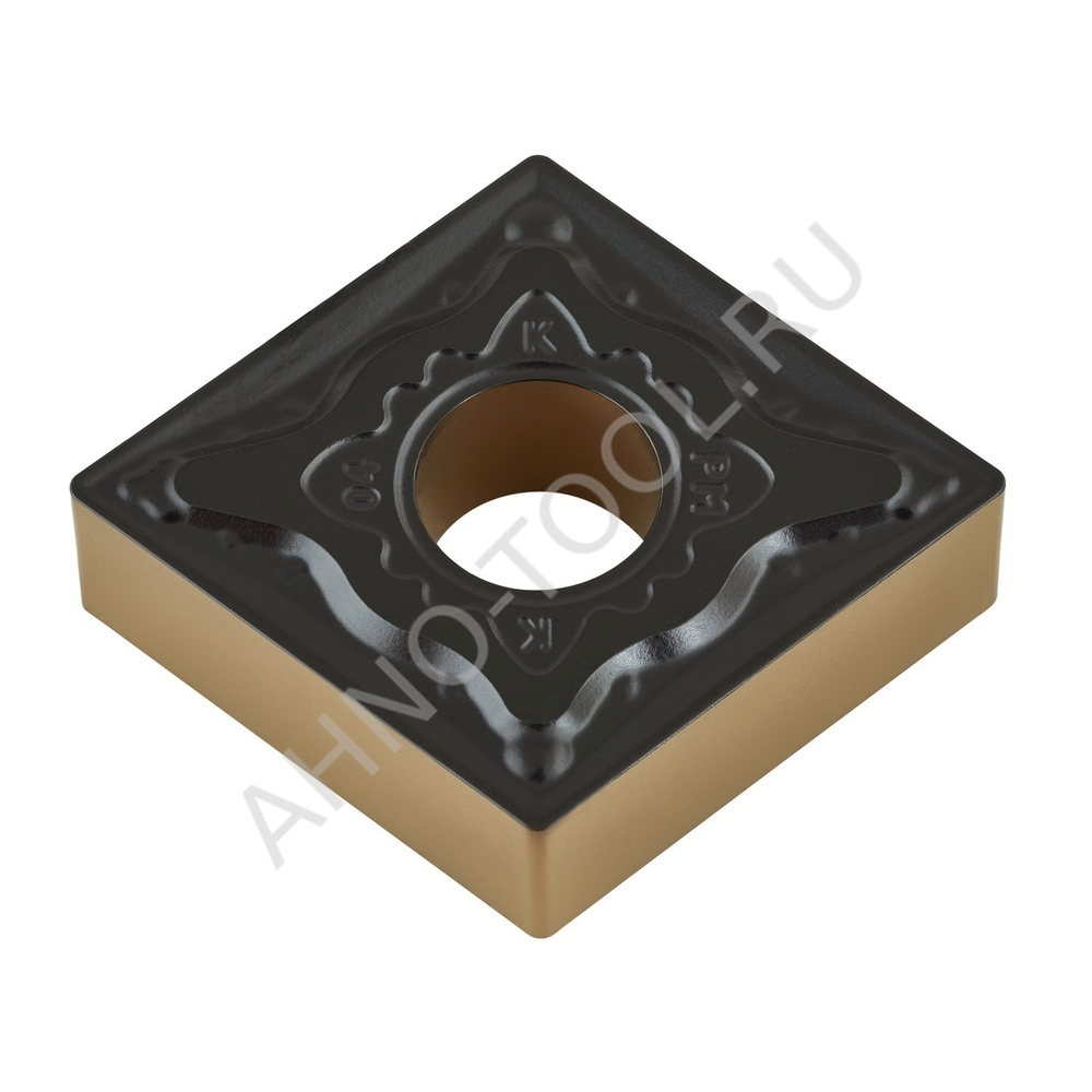 Пластина твердосплавная ISO CNMG120404-PMA ACP20E AHNO по стали, получистовая