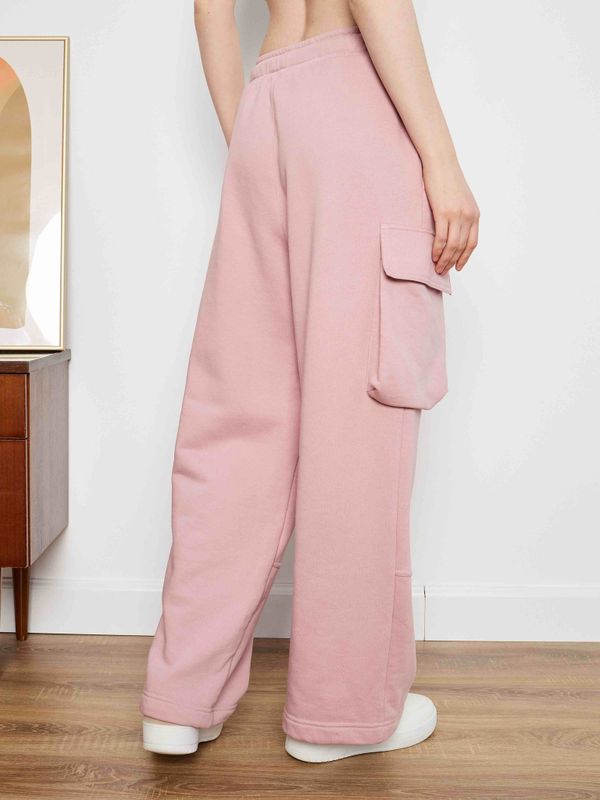 Брюки Карго Розовые - фото 3