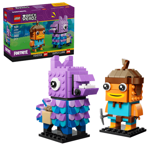 Конструктор LEGO Fortnite 40881 Supply Llama & Fishstick Figures