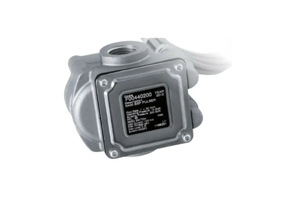 K400 PULSER - Импульсный счетчик для антифриза, ДТ, масла, 1-30 л/мин