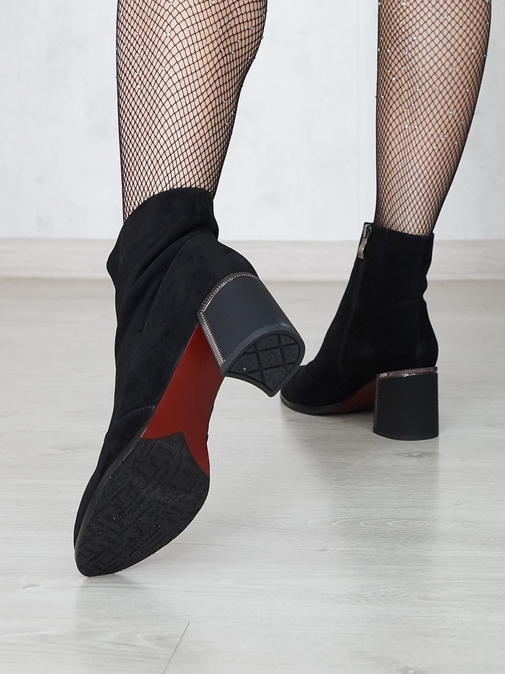 Полусапожки женские POPULAR FASHION A72B-601B