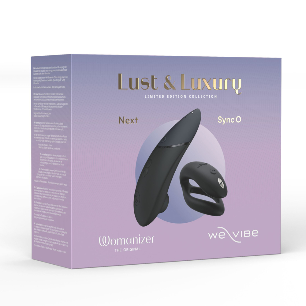 Lust & Luxury - Womanizer Next and We-Vibe Sync O - Набор для пар