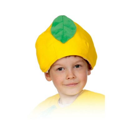 Маска-шапочка "Лимон"