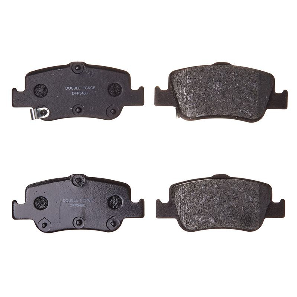 Колодки тормозные дисковые Double Force DFP3480