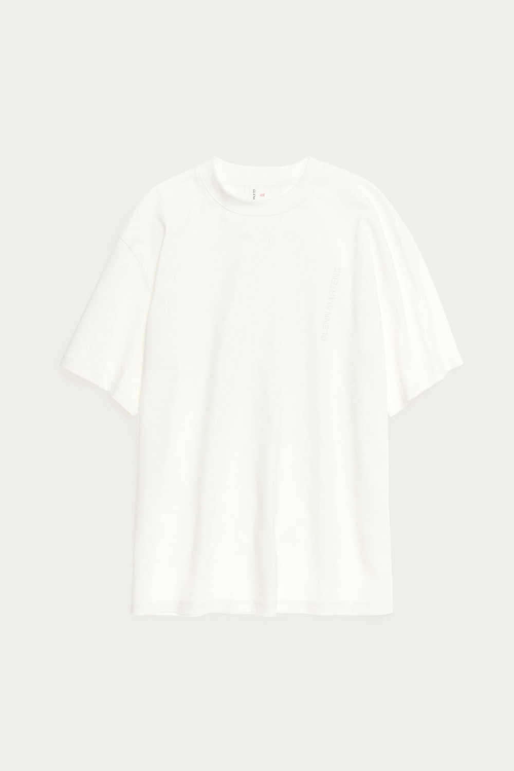 H&M - Glenn Martens Футболка с вышивкой, белый