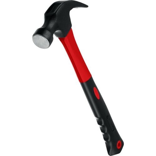 MIRAX  225 г, молоток-гвоздодёр столярный с фиберглассовой рукояткой (20231-225)