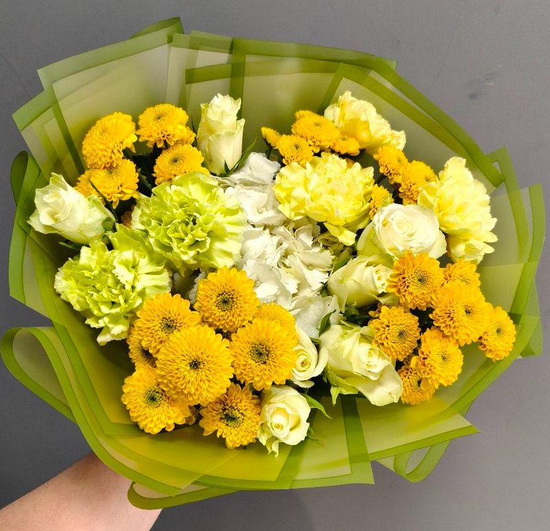 Букет "Желтый вальс"